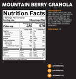 MOUNTAIN BERRY GRANOLA