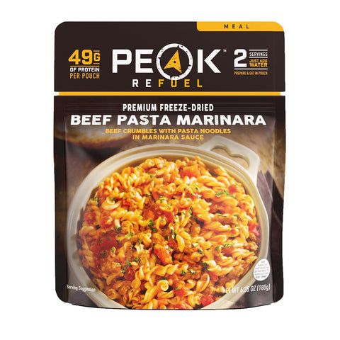 BEEF PASTA MARINARA