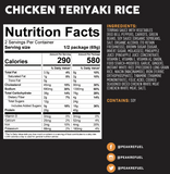 CHICKEN TERIYAKI RICE